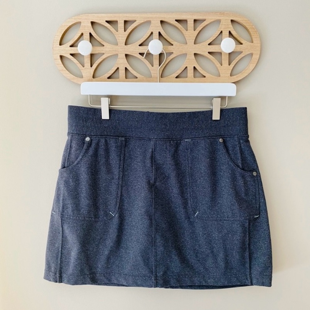 Athleta Northpeak Skort Gray Size Large